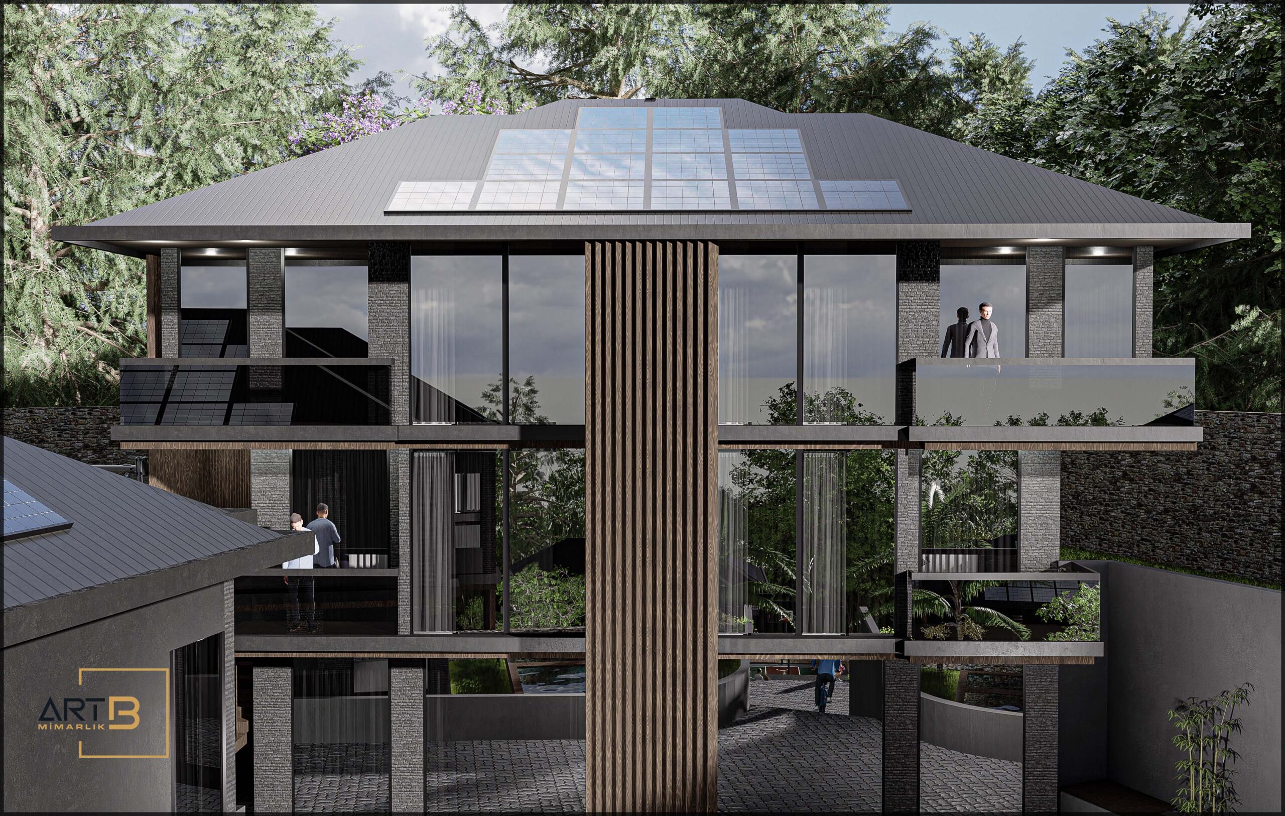 Black Pearl- Şile 21 Villa Tasarımı | Art B Mimarlık Ofisi