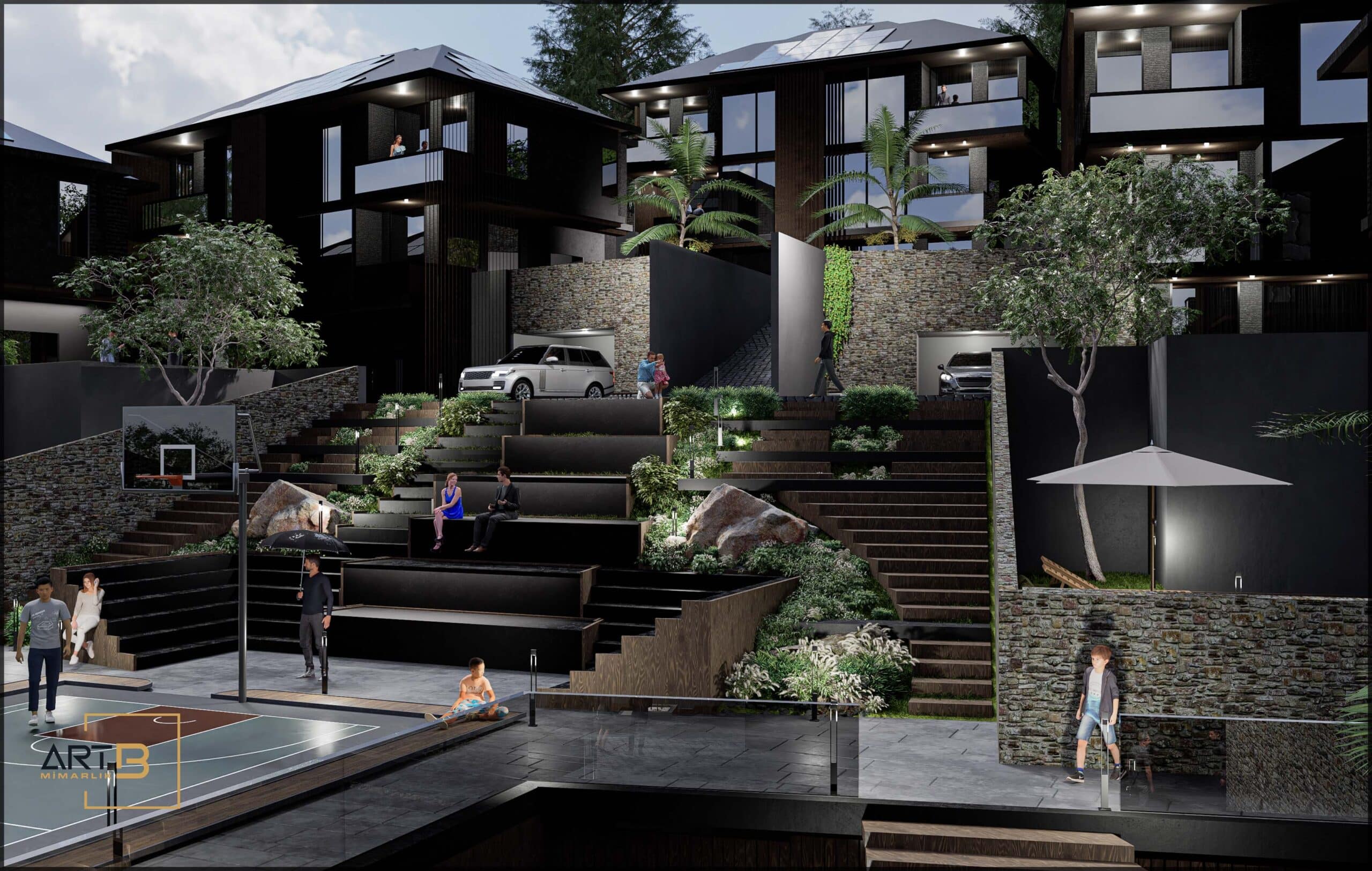 Black Pearl- Şile 21 Villa Tasarımı | Art B Mimarlık Ofisi