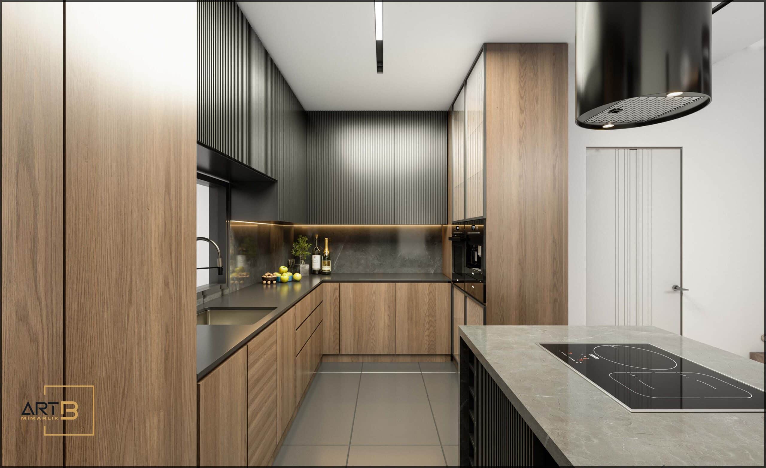 Black Pearl- 21 Villa İç Mimari Tasarım | Art B Mimarlık Ofisi