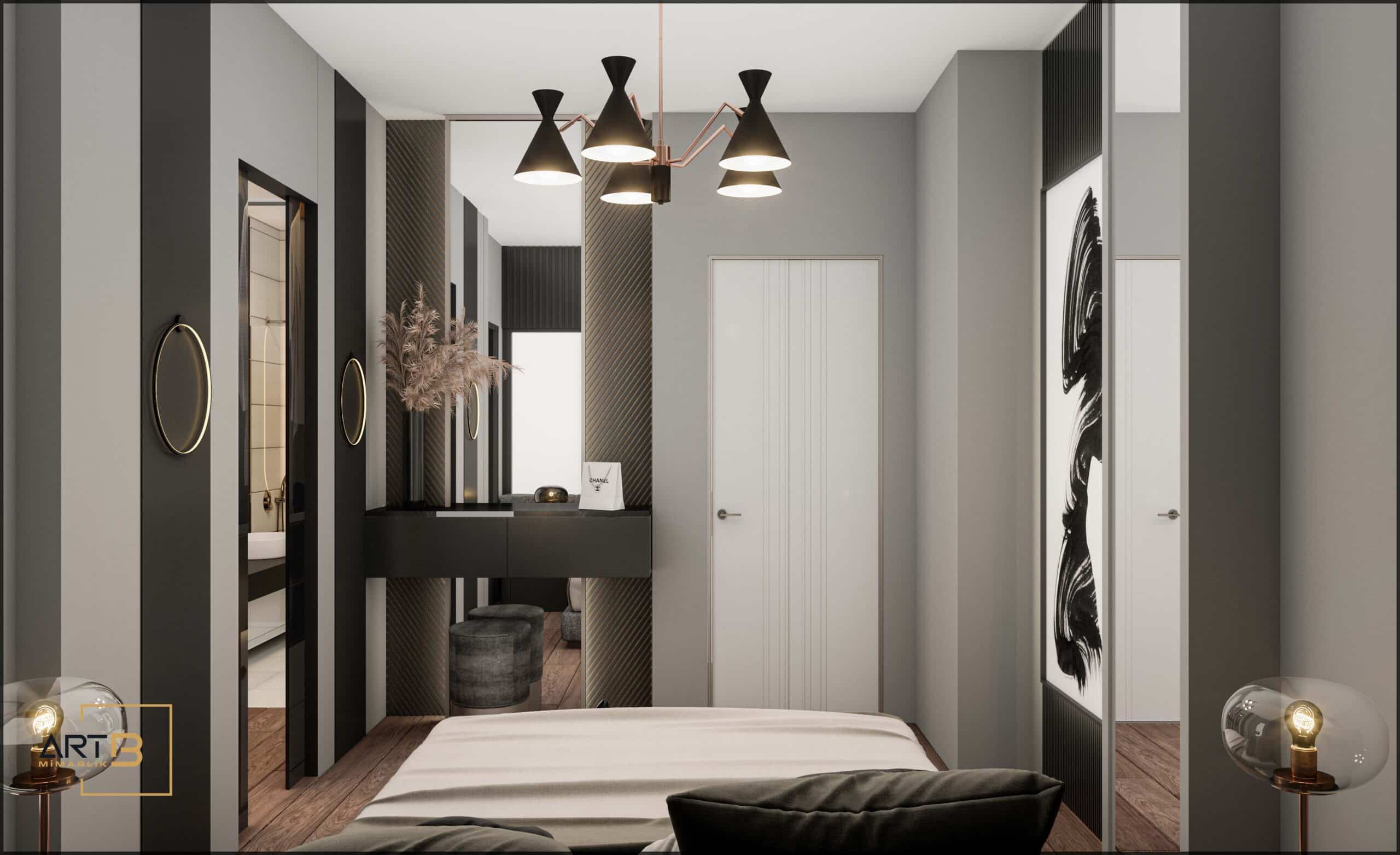 Black Pearl- 21 Villa İç Mimari Tasarım | Art B Mimarlık Ofisi