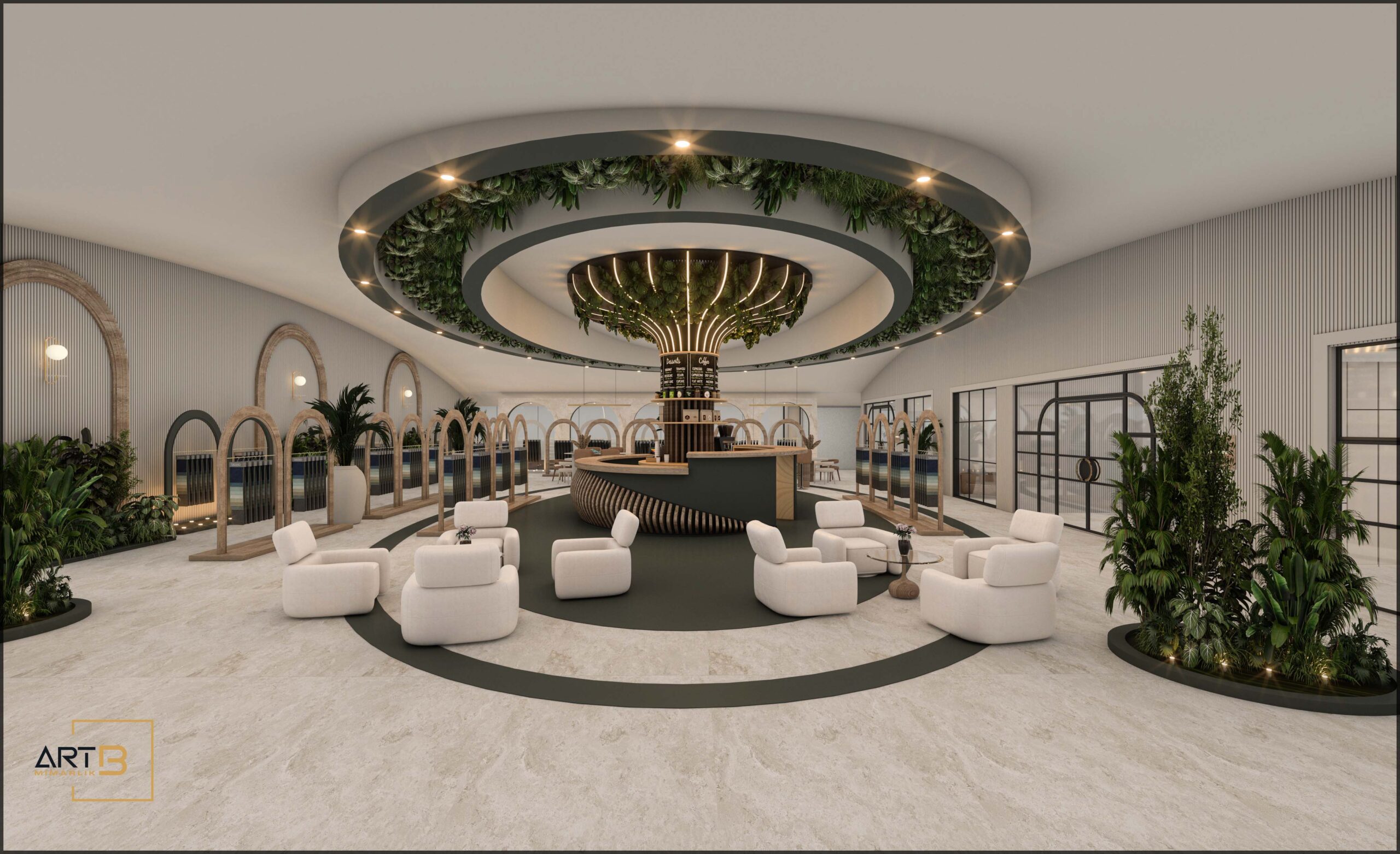 Tekstil Firması Showroom Tasarımı | Art B Mimarlık Ofisi