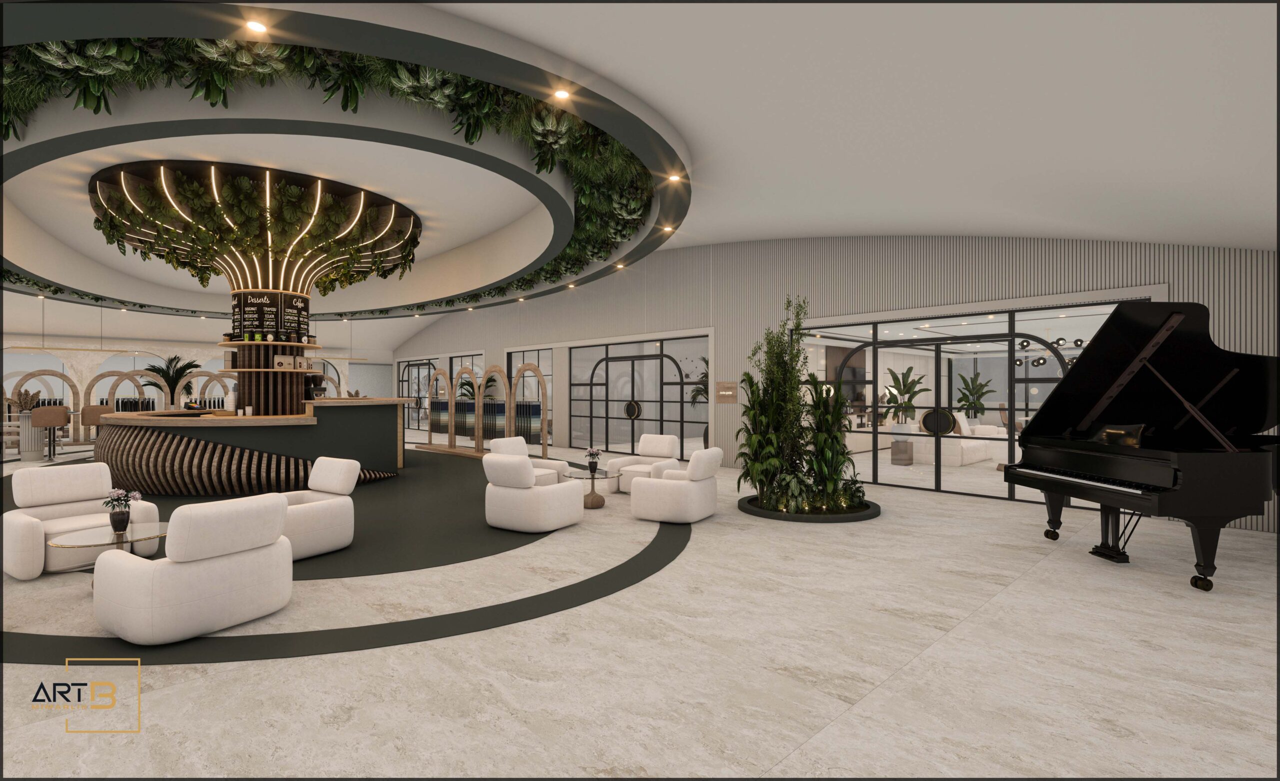 Tekstil Firması Showroom Tasarımı | Art B Mimarlık Ofisi