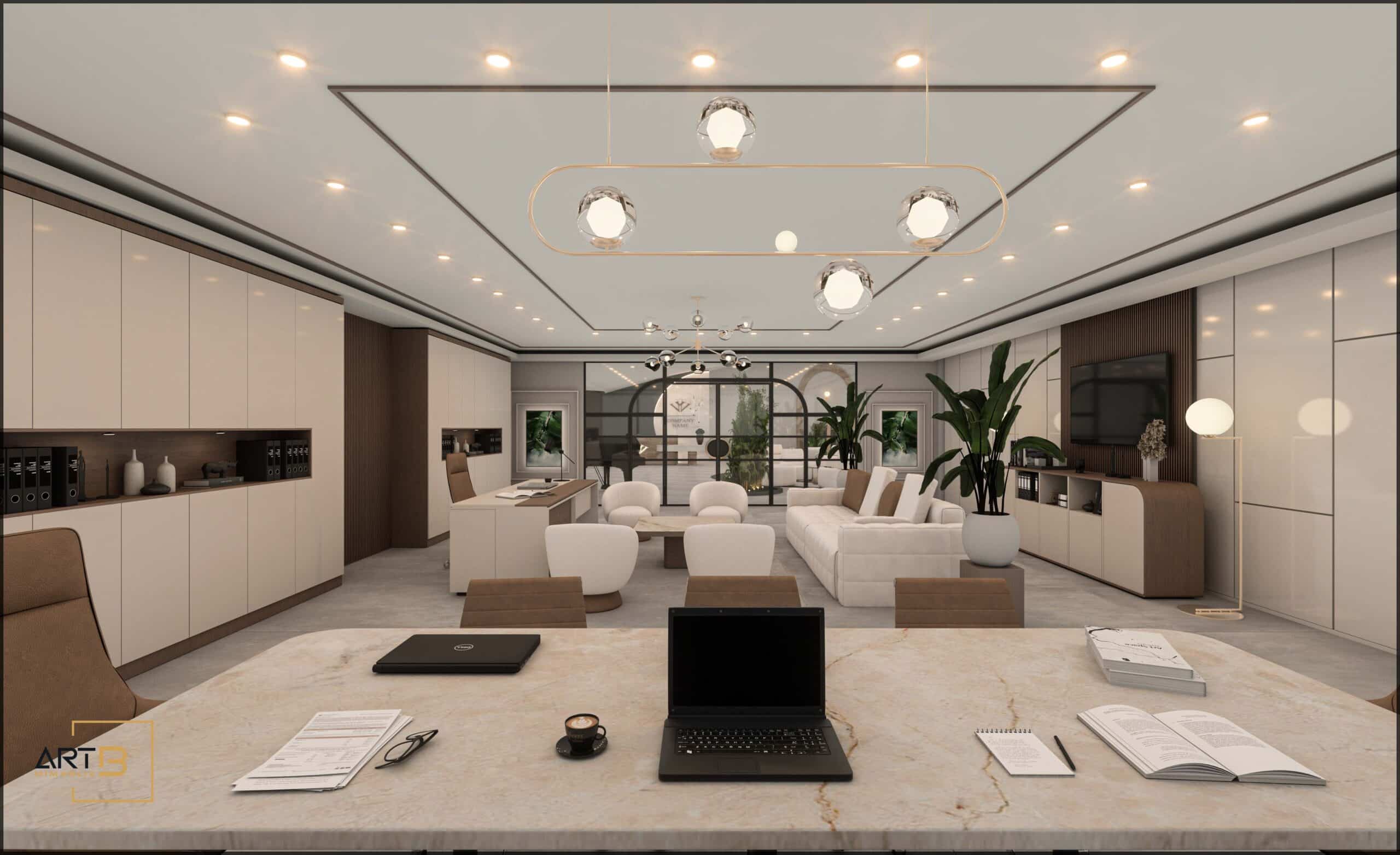 Tekstil Firması Showroom Tasarımı | Art B Mimarlık Ofisi