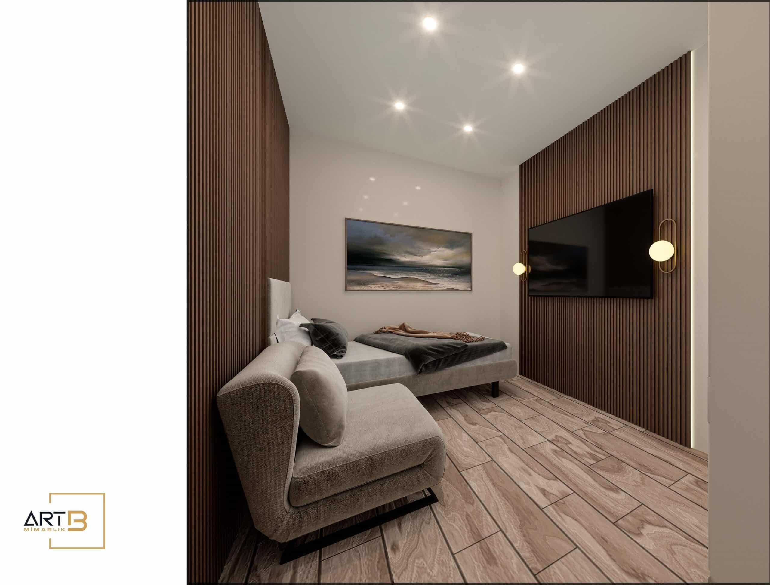 Tekstil Firması Showroom Tasarımı | Art B Mimarlık Ofisi