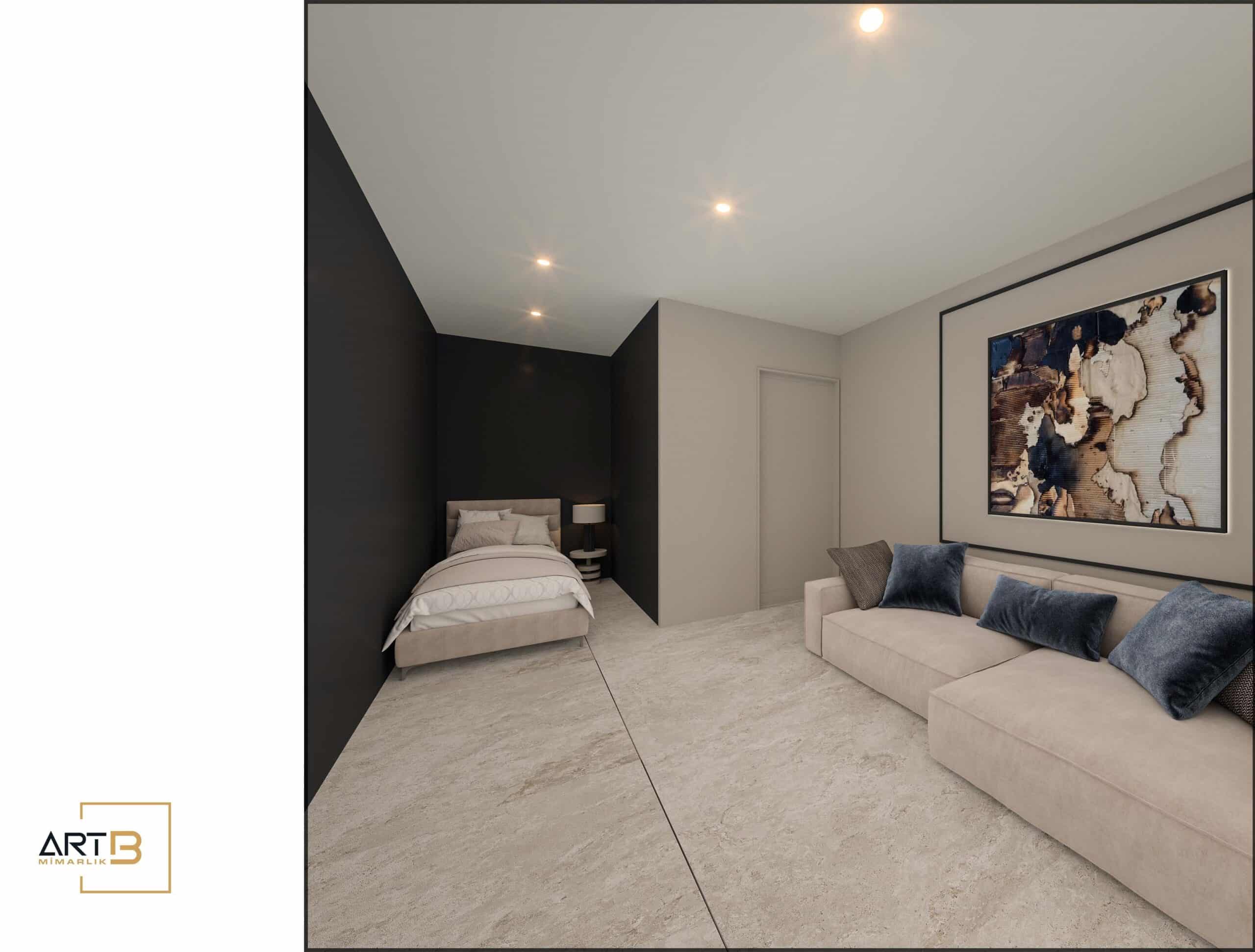Tekstil Firması Showroom Tasarımı | Art B Mimarlık Ofisi