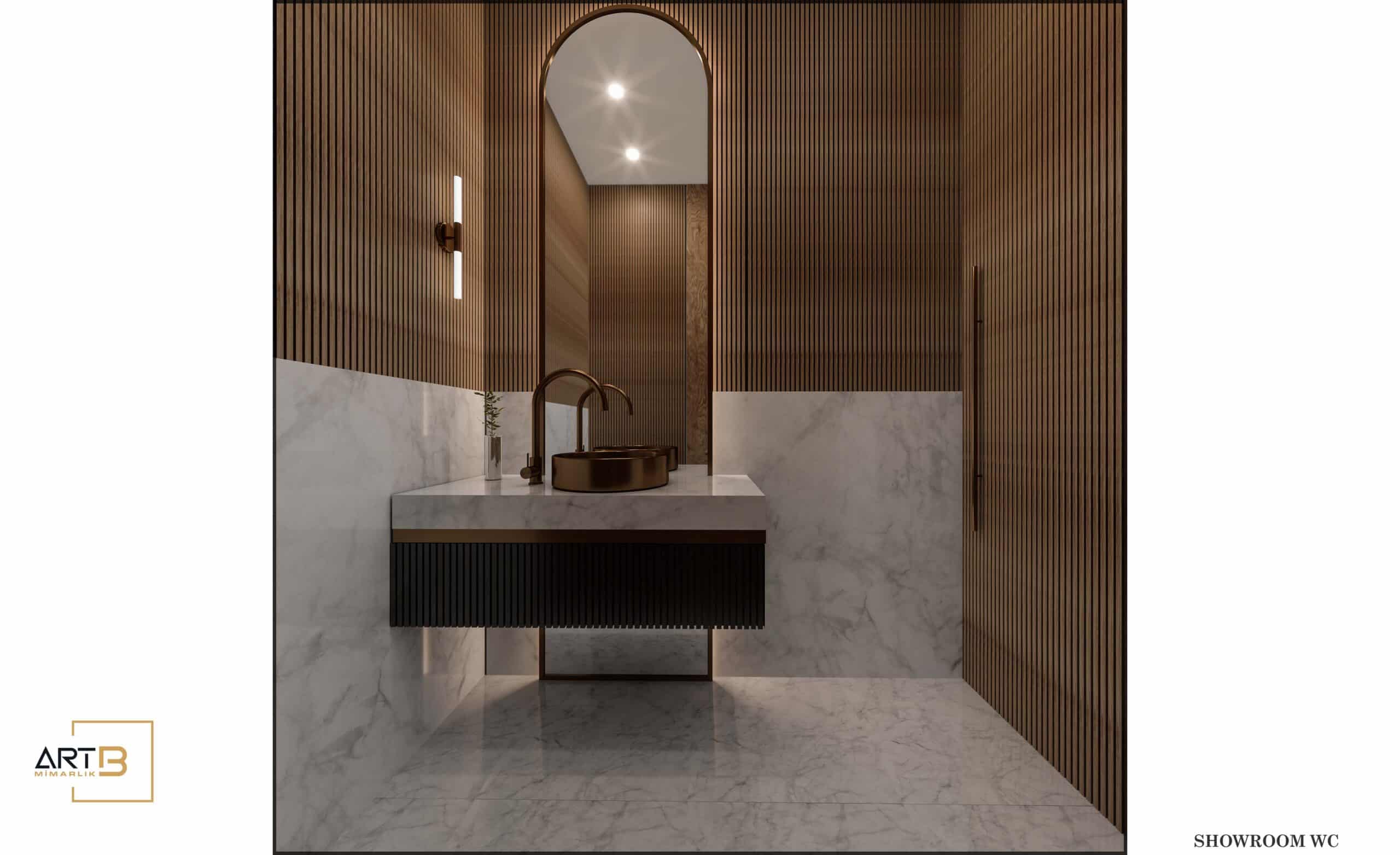 Tekstil Firması Showroom Tasarımı | Art B Mimarlık Ofisi