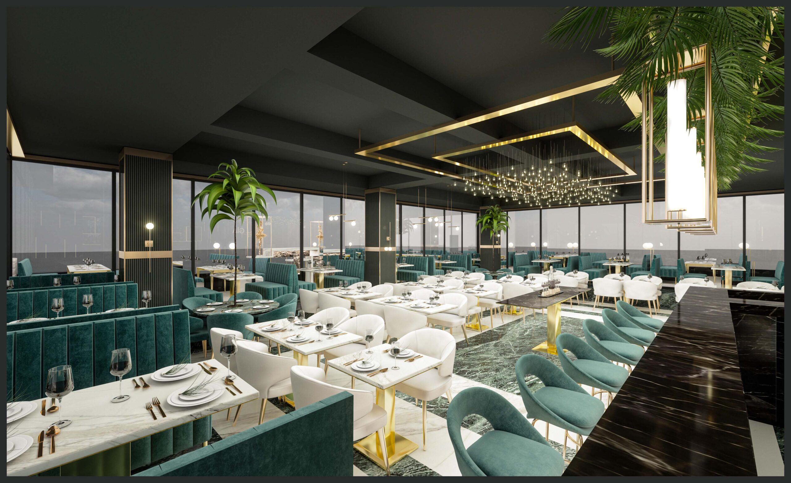 Restaurant Tasarımı | Art B Mimarlık Ofisi