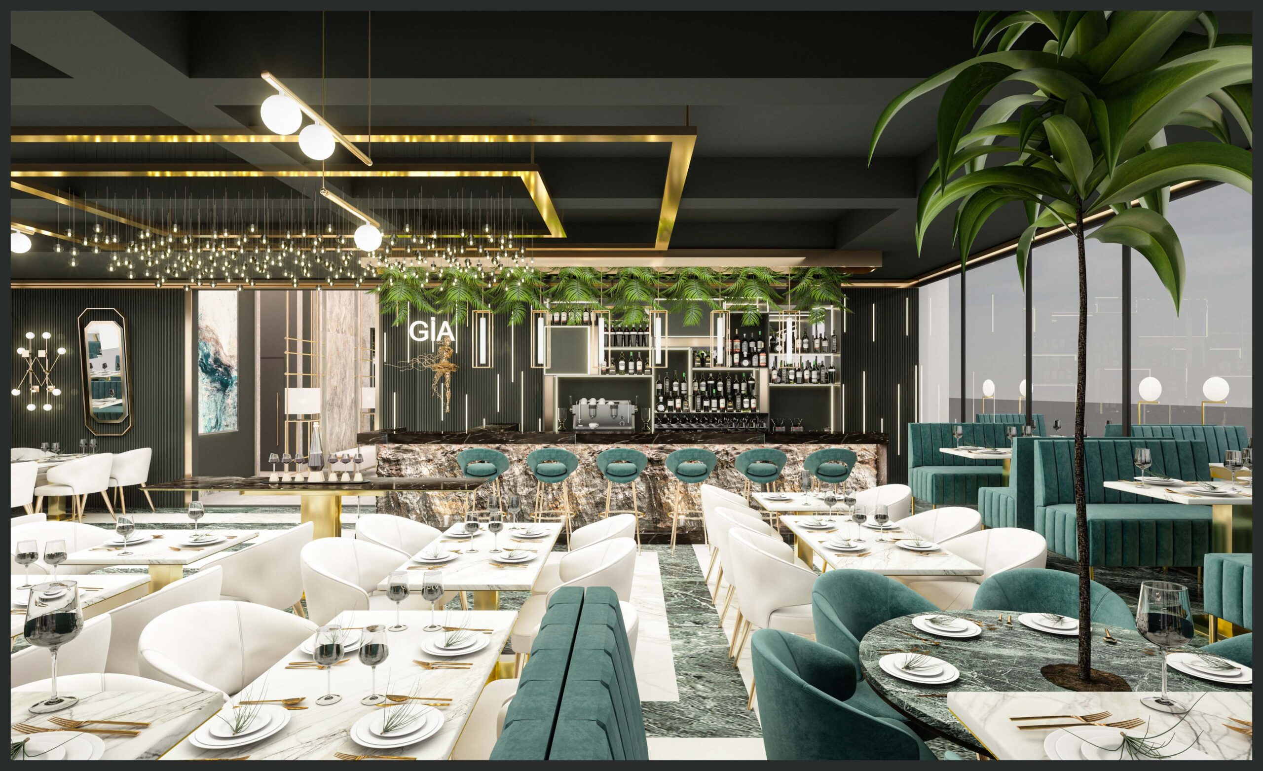 Restaurant Tasarımı | Art B Mimarlık Ofisi