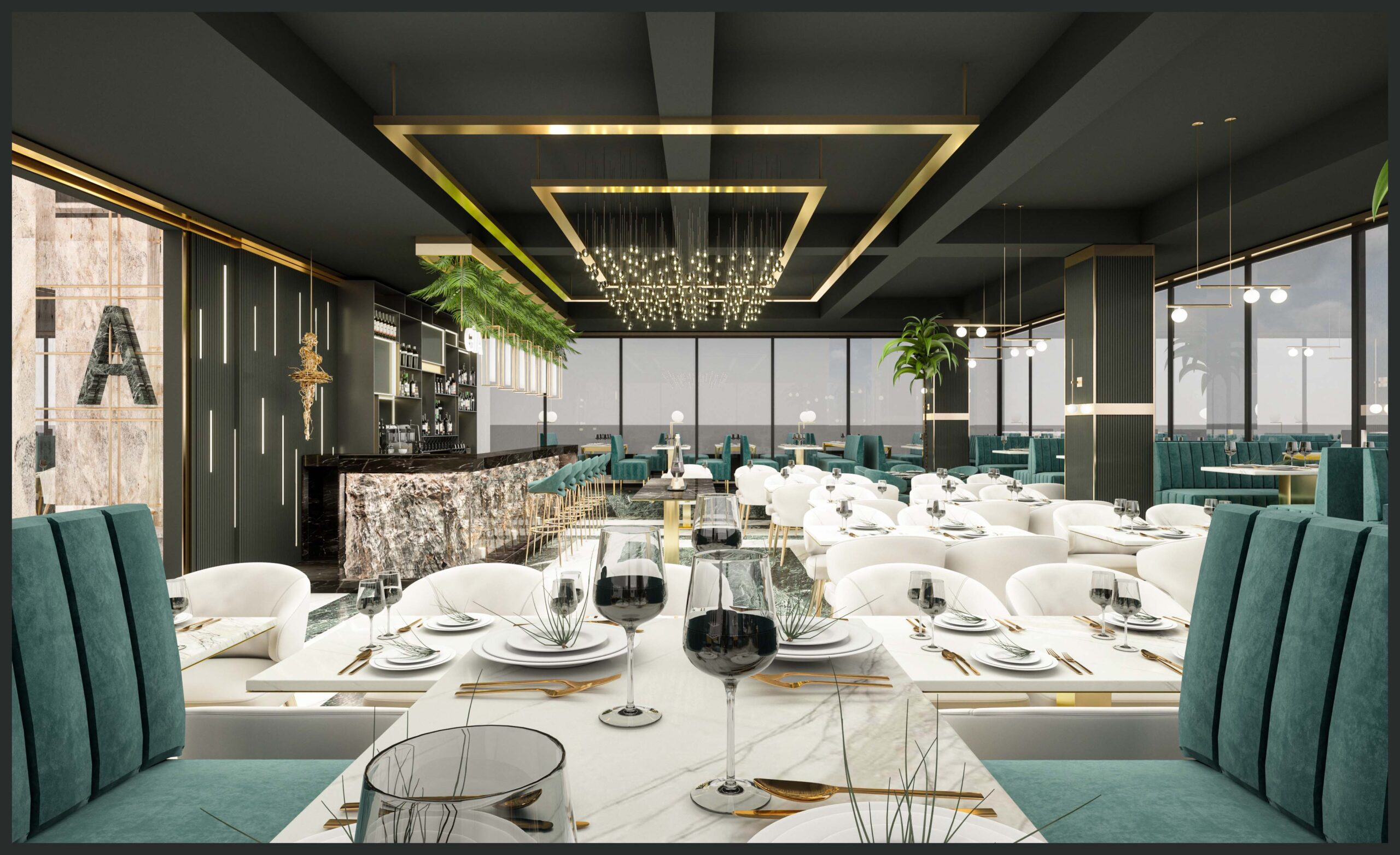 Restaurant Tasarımı | Art B Mimarlık Ofisi