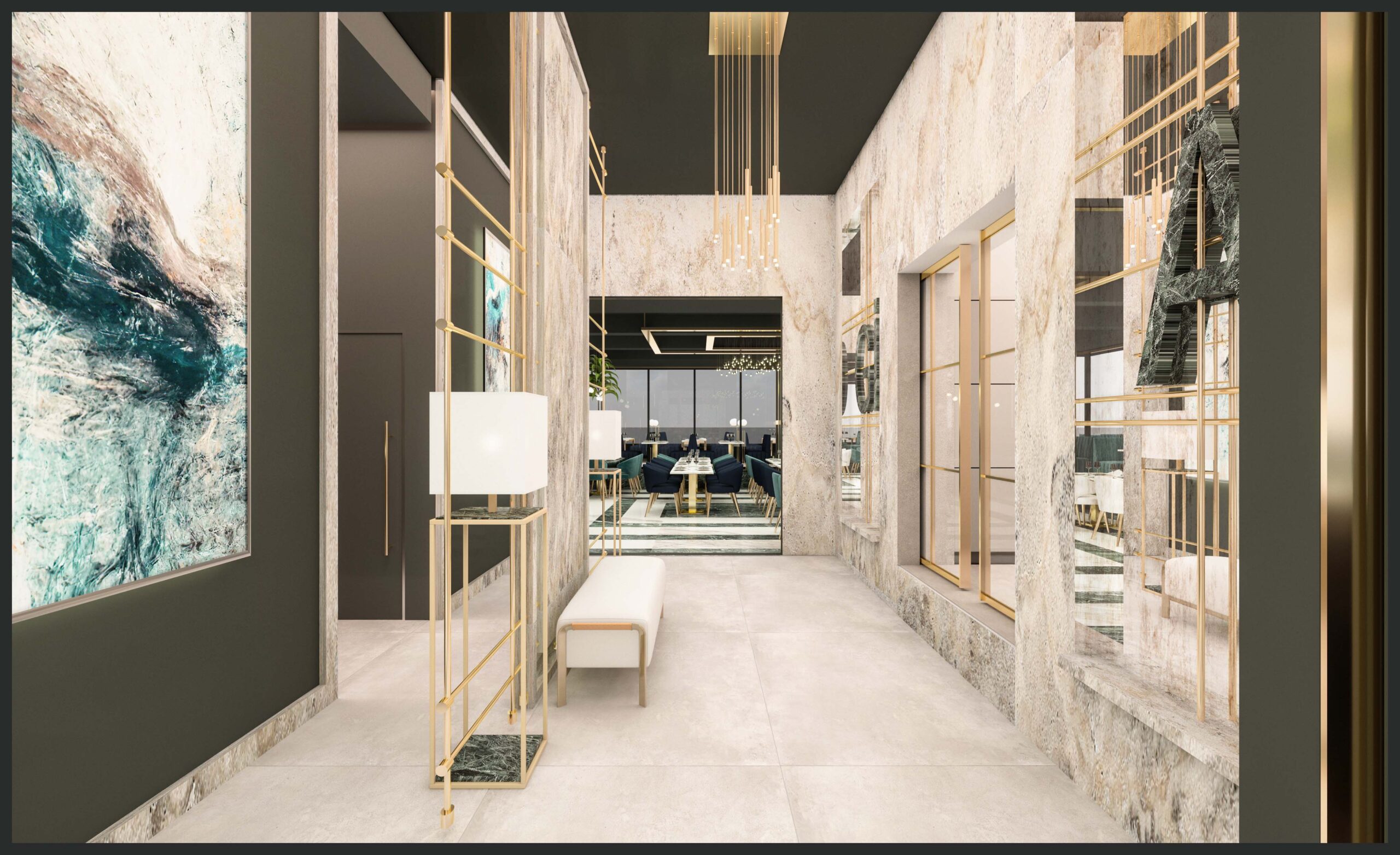 Restaurant Tasarımı | Art B Mimarlık Ofisi