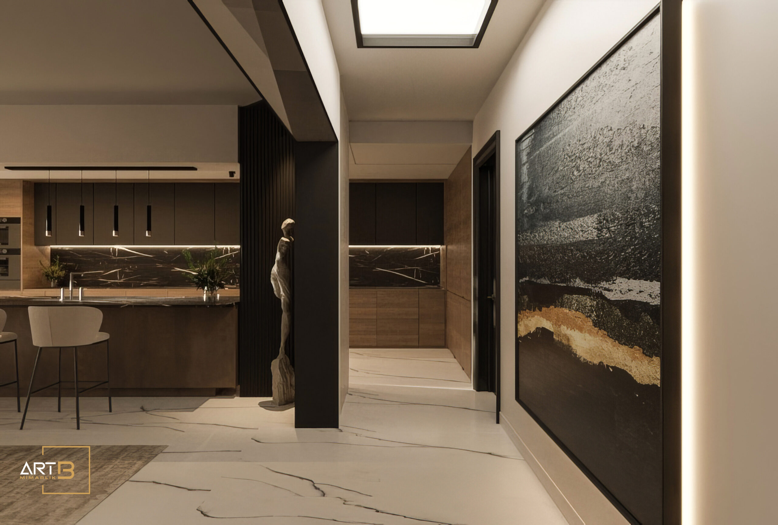Zekeriyaköy Villa Tasarımı | Art B Mimarlık Ofisi