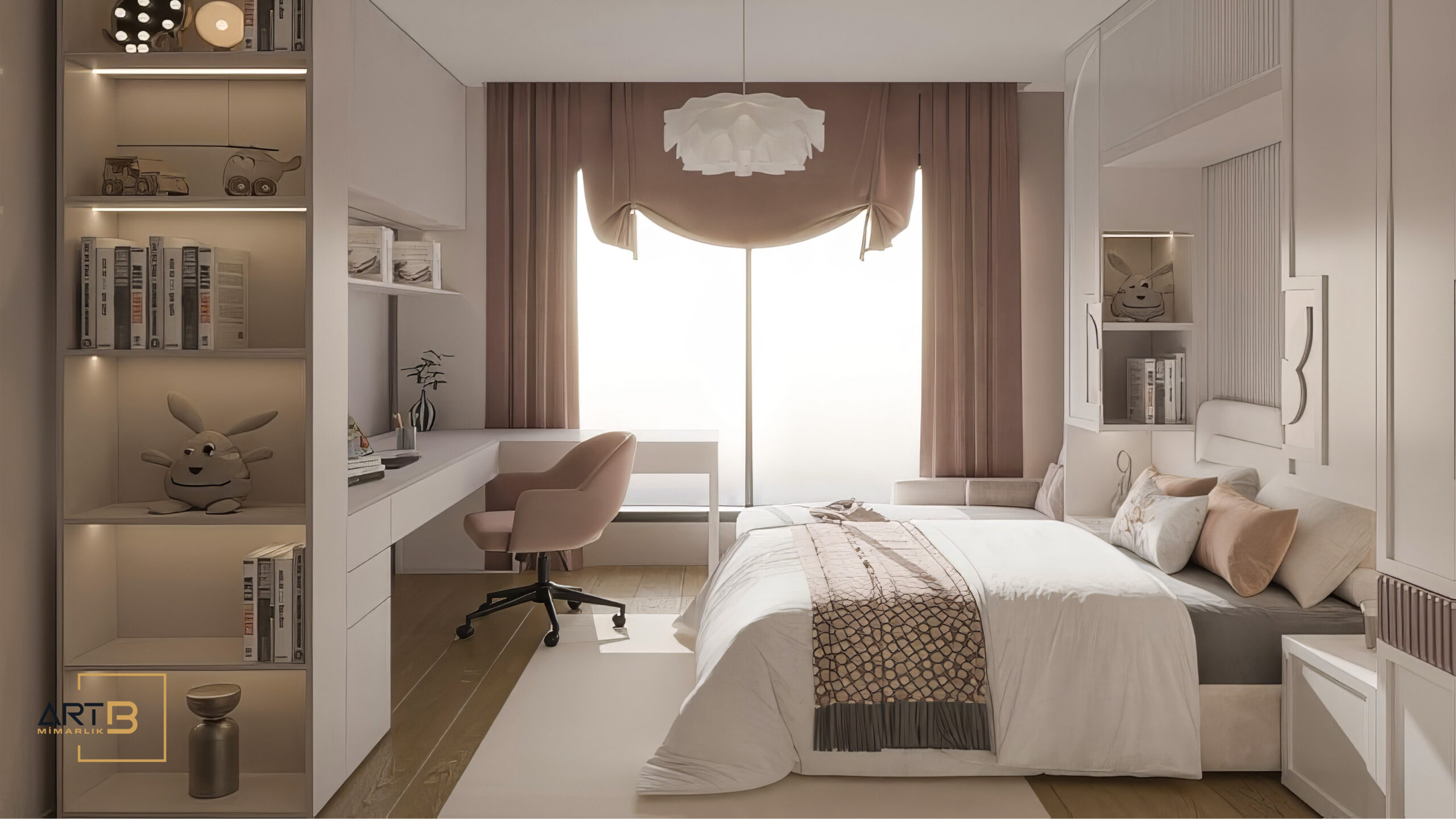 Çengelköy Mesa Sitesi-İç Mimari Tasarım | Art B Mimarlık Ofisi
